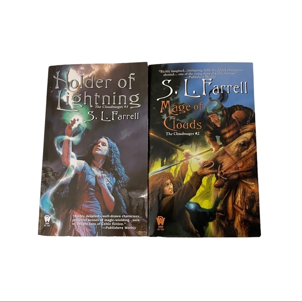 Holder of Lightning & Mage of Clouds The Cloudmages 1 & 2 S.L. Farrell Paperback